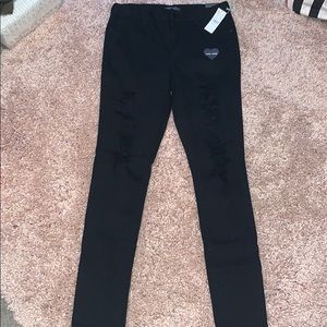 🟣Kendall & Kylie distressed black jeans 11